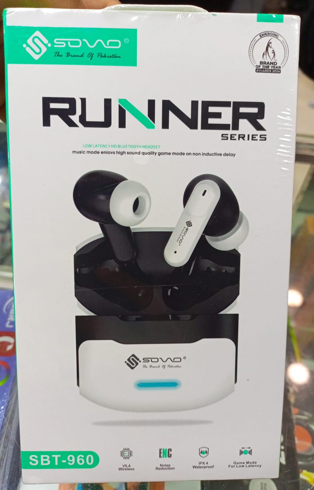 SOVO RUNNER SBT-960 WIRELESS EARBUDS