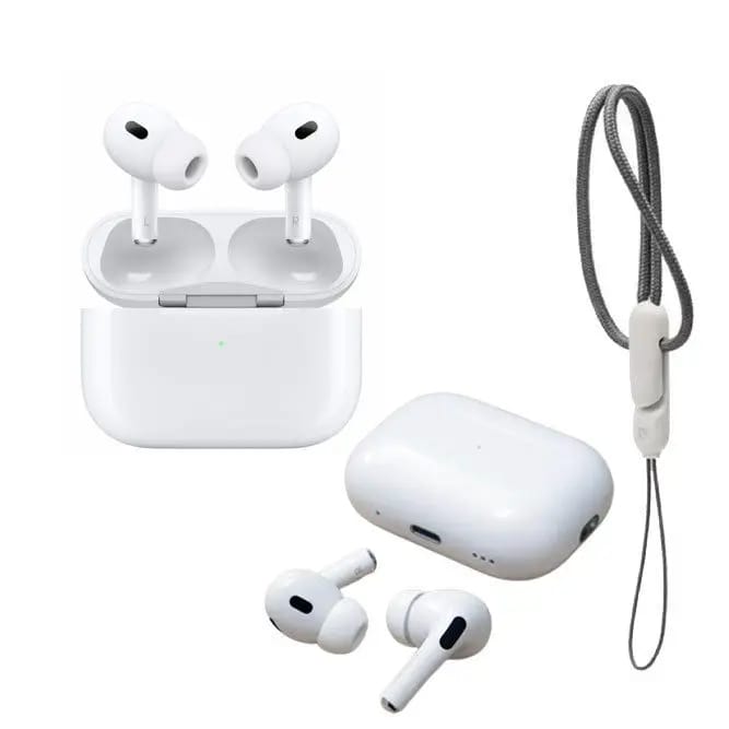 AirPods Pro 2 (2nd Generation) β Buzzer Edition with Lanyard & ANC - Free Delivery