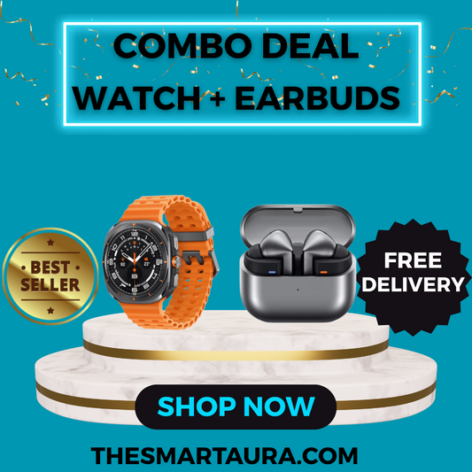🔥 Combo Offer: Smart Watch + Samsung Buds 3 Pro With ANC/ENC